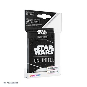 Art Sleeves: Star Wars Unlimited - Card Back White Art Sleeves: Star Wars Unlimited - Card Back White