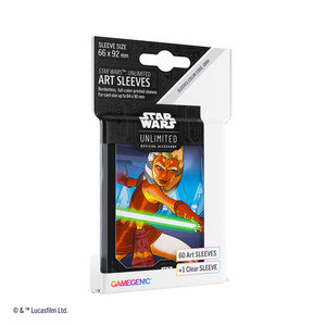 Art Sleeves: Star Wars Unlimited - Ahsoka Tano Art Sleeves: Star Wars Unlimited - Ahsoka Tano
