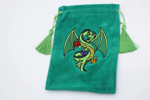 Dice Bag - Green Dragon Dice Bag - Green Dragon
