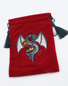 Dice Bag - Black Dragon Dice Bag - Black Dragon