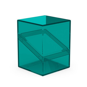 Boulder 100+ Deck Case: Clear Malachite