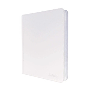 BCW Z-Folio Toploader 9-Pocket LX White BCW Z-Folio Toploader 9-Pocket LX White