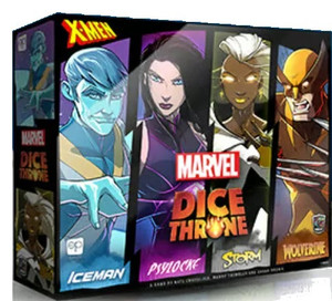 Marvel Dice Throne: X-Men Box 1 Fighters(Iceman, Psylocke, Storm, and Wolverine) Marvel Dice Throne: X-Men Box 1 Fighters(Iceman, Psylocke, Storm, and Wolverine)