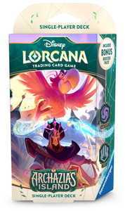 Disney Lorcana Archazia's Island Starter Deck: Amethyst & Steel Disney Lorcana Archazia's Island Starter Deck: Amethyst & Steel