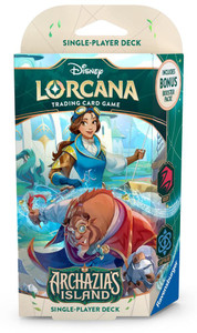 Disney Lorcana Archazia's Island Starter Deck: Ruby & Sapphire Disney Lorcana Archazia's Island Starter Deck: Ruby & Sapphire