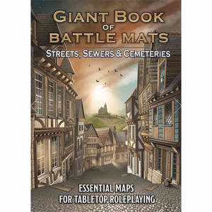 Giant Book of Battlemats: Streets, Sewers, and Cemeteries