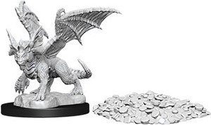 D&D Nolzur's Miniatures: Blue Dragon Wyrmling W10 D&D Nolzur's Miniatures: Blue Dragon Wyrmling W10