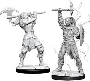 D&D Nolzur's Miniatures: Goliath Barbarian Female W10 D&D Nolzur's Miniatures: Goliath Barbarian Female W10