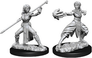 D&D Nolzur's Miniatures: Half-Elf Monk Female W10 D&D Nolzur's Miniatures: Half-Elf Monk Female W10