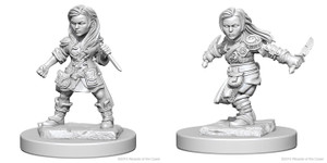 D&D Nolzur's Miniatures: Halfling Rogue Female W01 D&D Nolzur's Miniatures: Halfling Rogue Female W01