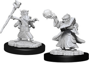 D&D Nolzur's Miniatures: Gnome Wizard Male W06 D&D Nolzur's Miniatures: Gnome Wizard Male W06