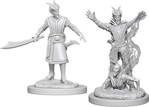 D&D Nolzur's Miniatures: Tiefling Warlock Male W06 D&D Nolzur's Miniatures: Tiefling Warlock Male W06