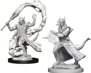 D&D Nolzur's Miniatures: Tiefling Sorcerer Male W04 D&D Nolzur's Miniatures: Tiefling Sorcerer Male W04