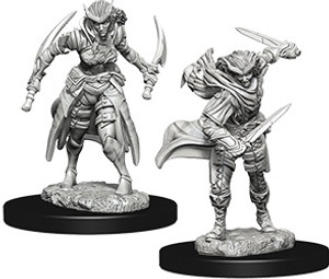D&D Nolzur's Miniatures: Tiefling Rogue Female W07 D&D Nolzur's Miniatures: Tiefling Rogue Female W07
