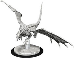 D&D Nolzur's Miniatures: Young White Dragon W09 D&D Nolzur's Miniatures: Young White Dragon W09