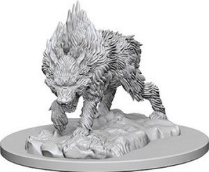 Pathfinder Deep Cuts Miniatures: Direwolf W04 Pathfinder Deep Cuts Miniatures: Direwolf W04