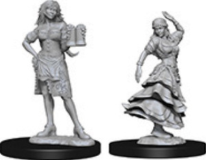 Pathfinder Deep Cuts Miniatures: Bartender/Dancing Girl W04 Pathfinder Deep Cuts Miniatures: Bartender/Dancing Girl W04
