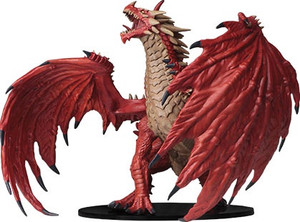 Pathfinder Deep Cuts Miniatures: Gargantuan Red Dragon W06 Pathfinder Deep Cuts Miniatures: Gargantuan Red Dragon W06