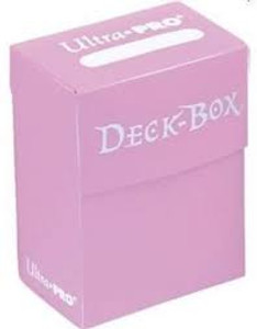 Solid Color Deck Box: Pink Solid Color Deck Box: Pink