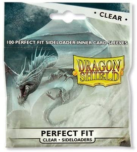 Dragon Shield Perfect Fit Sleeves (100): Sideload Clear Dragon Shield Perfect Fit Sleeves (100): Sideload Clear