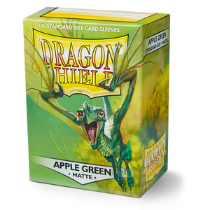 Dragon Shield Standard Sleeves (100): Matte Apple Green