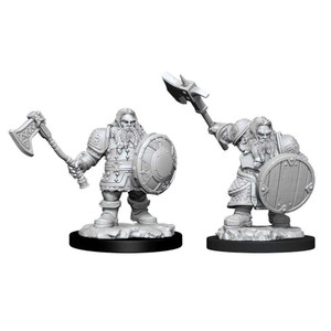 D&D Nolzur's Miniatures: Dwarf Fighter Male W11 D&D Nolzur's Miniatures: Dwarf Fighter Male W11