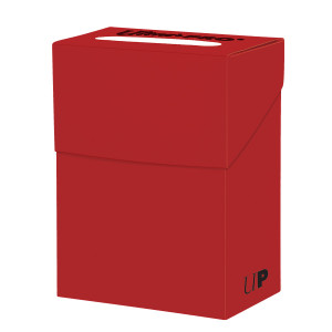 Solid Color Deck Box: Red Solid Color Deck Box: Red
