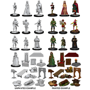 Deep Cuts Miniatures: Castle Royal Court W12 Deep Cuts Miniatures: Castle Royal Court W12