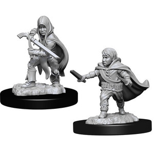 D&D Nolzur's Miniatures: Halfling Rogue Male W13 D&D Nolzur's Miniatures: Halfling Rogue Male W13