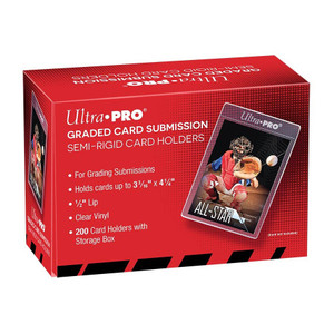 Graded Card Submission Semi-Rigid Card Holders (200) Graded Card Submission Semi-Rigid Card Holders (200)