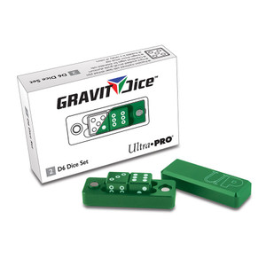 Gravity Dice 2D6 Set: Emerald Gravity Dice 2D6 Set: Emerald