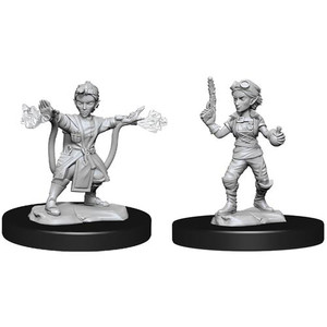 D&D Nolzur's Miniatures: Gnome Artificer Female W14 D&D Nolzur's Miniatures: Gnome Artificer Female W14