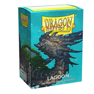 Dragon Shield Standard Sleeves (100): Matte Dual Lagoon Dragon Shield Standard Sleeves (100): Matte Dual Lagoon