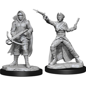 Deep Cuts Miniatures: Bounty Hunter & Outlaw W15 Deep Cuts Miniatures: Bounty Hunter & Outlaw W15