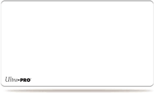 Solid Color Standard Gaming Playmat: White Solid Color Standard Gaming Playmat: White