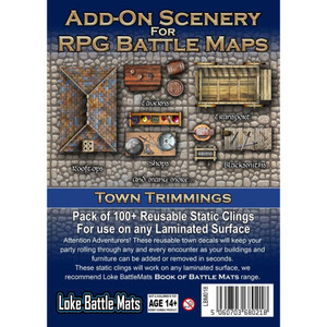 Add-On Scenery for RPG Battle Maps: Town Trimmings Add-On Scenery for RPG Battle Maps: Town Trimmings