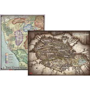 D&D Game Mat: Out of the Abyss Map Set D&D Game Mat: Out of the Abyss Map Set