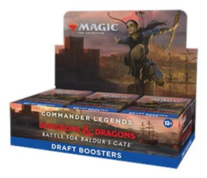 Commander Legends: Battle for Baldur's Gate Draft Booster Box Commander Legends: Battle for Baldur's Gate Draft Booster Box