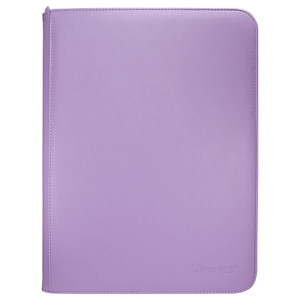 Vivid 9-Pocket Zippered Pro Binder: Purple Vivid 9-Pocket Zippered Pro Binder: Purple