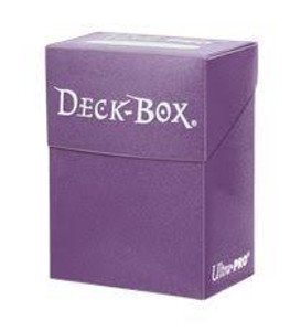 Solid Color Deck Box: Purple Solid Color Deck Box: Purple
