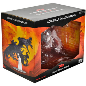 D&D Nolzur's Miniatures: Adult Blue Shadow Dragon D&D Nolzur's Miniatures: Adult Blue Shadow Dragon