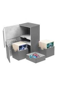 Twin Flip'n'Tray 200+ XenoSkin Monocolor: Grey Twin Flip'n'Tray 200+ XenoSkin Monocolor: Grey