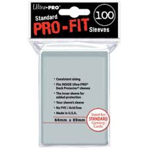 PRO-Fit Standard Deck Inner Sleeves (100ct) PRO-Fit Standard Deck Inner Sleeves (100ct)