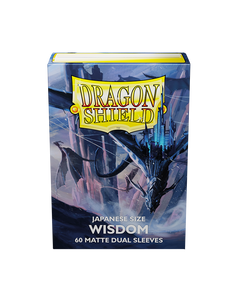 Dragon Shield Japanese Sleeves (60): Matte Dual Wisdom Dragon Shield Japanese Sleeves (60): Matte Dual Wisdom