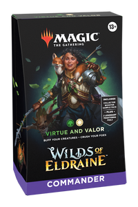 Wilds of Eldraine Commander Deck: Virtue and Valor Wilds of Eldraine Commander Deck: Virtue and Valor
