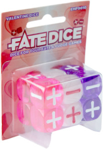Fate Core Dice: Valentine