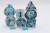 Blue Poison Frog RPG Dice