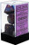 Polyhedral Dice Set (7): Gemini Blue-Purple/gold