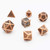 Metal RPG Dice Set: Alchemist Copper Metal RPG Dice Set: Alchemist Copper