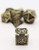 Metal RPG Dice Set: Timeworn Sword Metal RPG Dice Set: Timeworn Sword